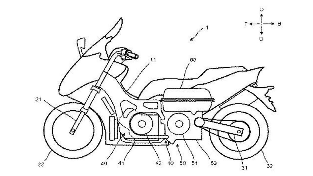 Yamaha Hybrid Drive patent